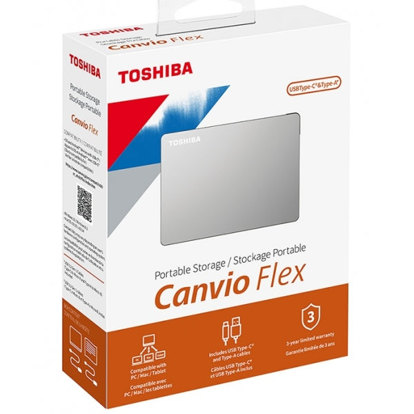 Disco Duro Externo Toshiba 4tb Canvio Flex 3.2