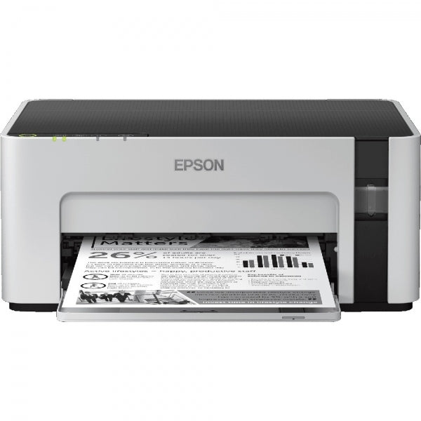 Impresora Epson EcoTank M1120 wifi blanca y negra 230V