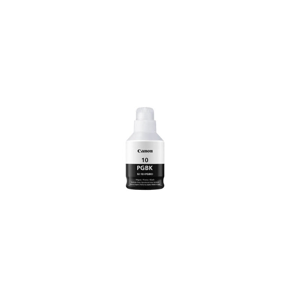Tinta Canon GI‑10 Negro 170 ml Original Alta Capacidad