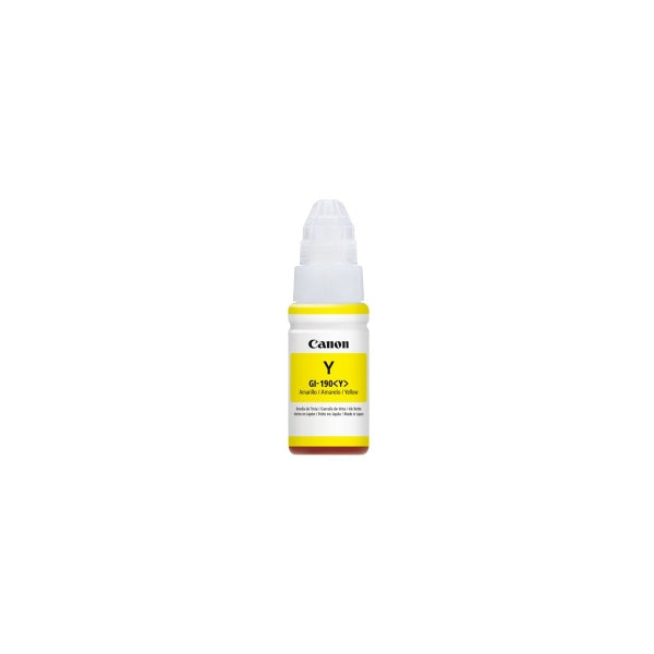 Botella de tinta Canon GI 190 Amarillo 70ml