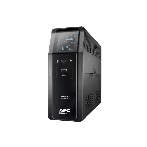 UPS APC BR1200SI 1200VA 8 tomas Regulador Led Gtia 2 años