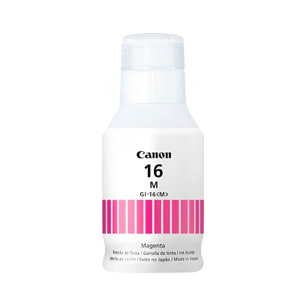 Botella Tinta Canon GI‑16 Magenta 132 ml Original