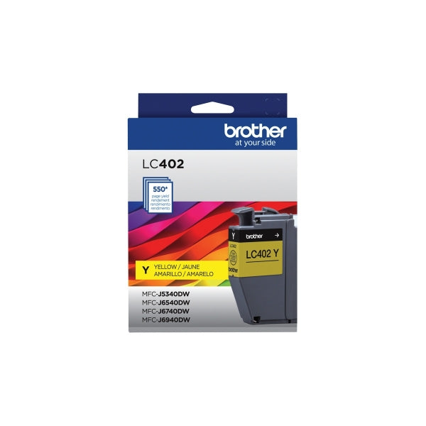Cartucho de tinta Brother Amarillo 550 páginas